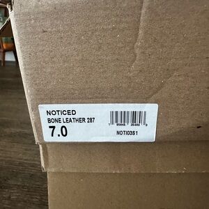 Bone Leather Shoes Size 7
